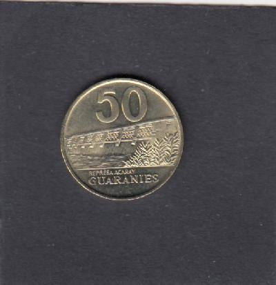 Beschrijving: 50 Guaranies  